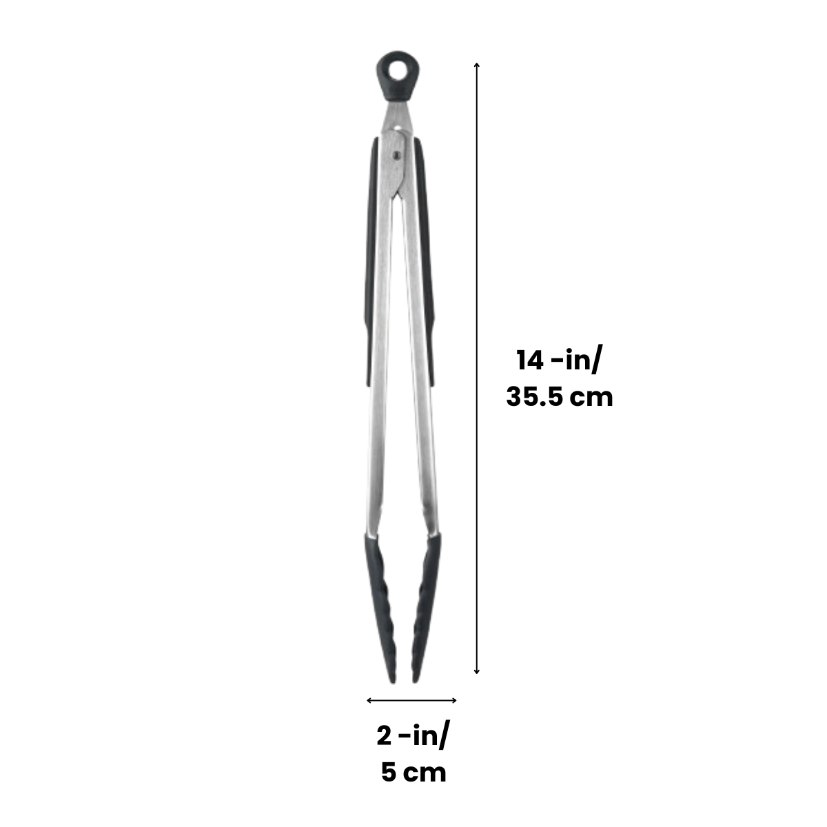 ที่คีบอาหารซิลิโคน ทนความร้อน ขนาด 12 นิ้ว | OXO GG 12" Tongs with Silicone Heads