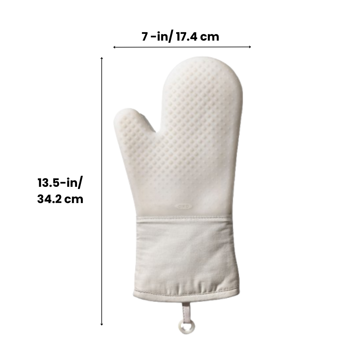 ถุงมือซิลิโคนกันร้อน สีขาว 1 ชิ้น l OXO GG Silicone Oven Mitt Oat
