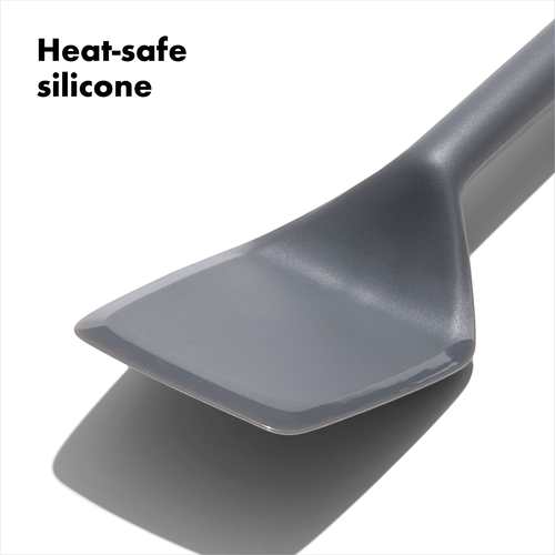 ตะหลิว ซิลิโคน รุ่นเฟล็กซิเบิล (รุ่นใหม่) ขนาดใหญ่ I OXO GG SILICONE EVERYDAY FLEXIBLE TURNER - PEPPERCORN