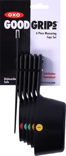 ช้อนตวง 6 ชิ้น แบบถ้วยตวง l OXO 6 Piece Plastic Measuring Cups