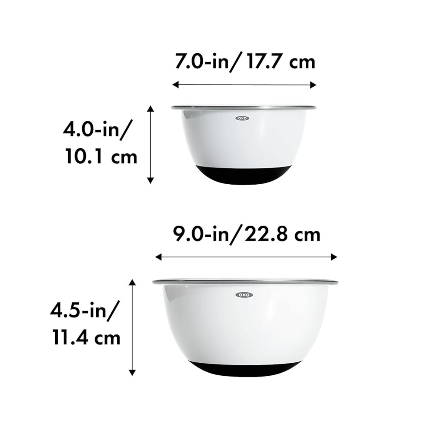 ชามผสมอาหาร 2 ชิ้น I OXO Mixing Bowl Set 2pc