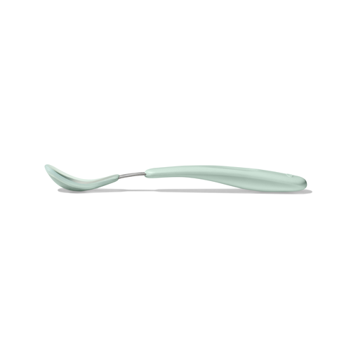 ช้อนป้อนอาหารเด็กแบบพกพา สีเขียวพาสเทล I OXO TOT ON-THE-GO FEEDING SPOON - OPAL