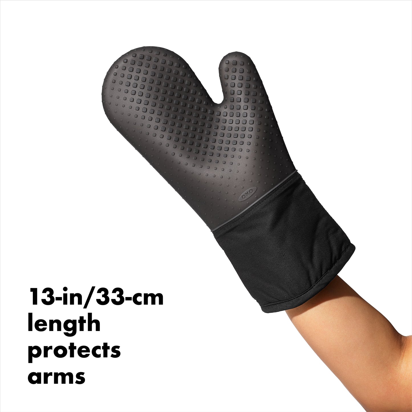 ถุงมือซิลิโคนกันร้อน สีดำ 1 ชิ้น l OXO GG Silicone Oven Mitt Black