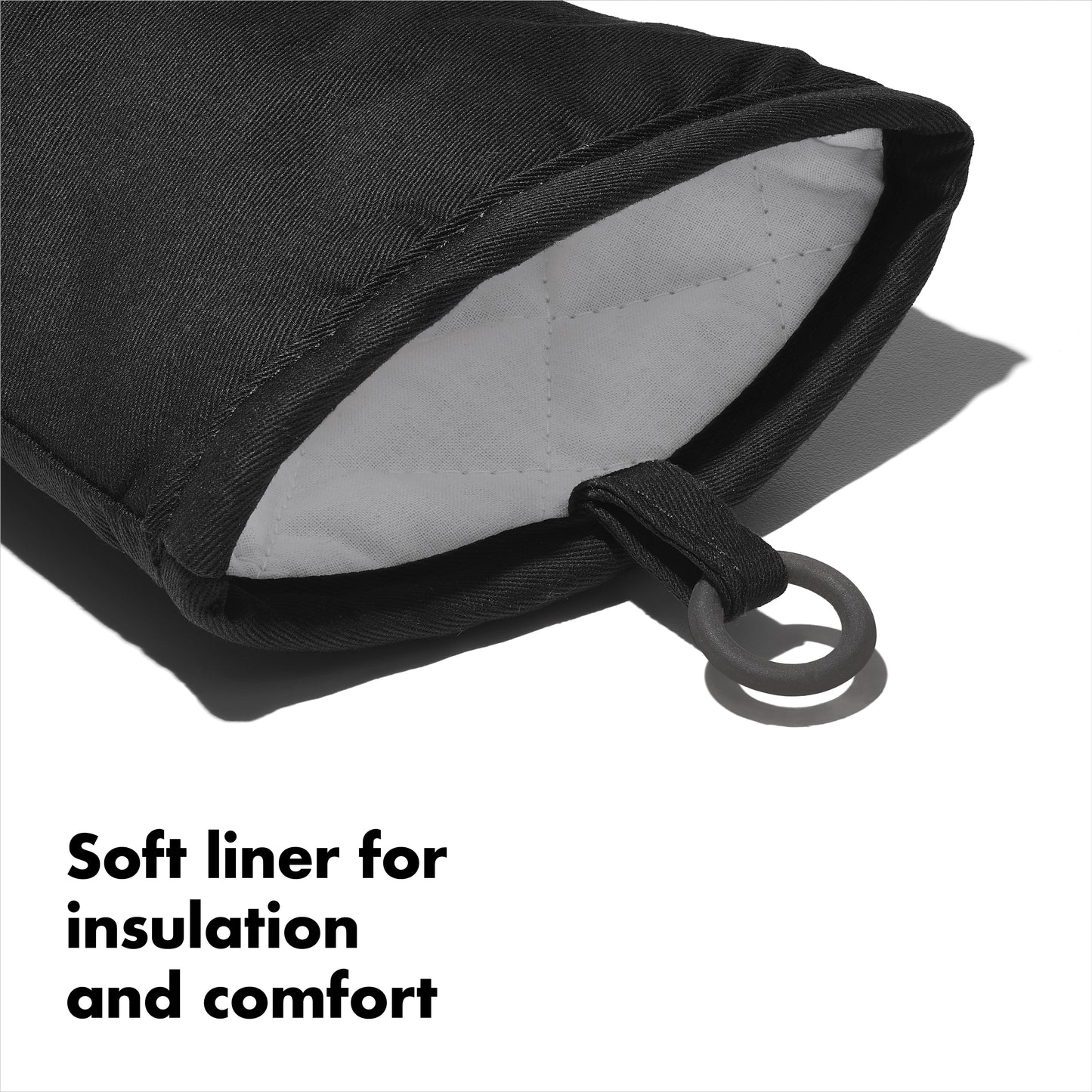 ถุงมือซิลิโคนกันร้อน สีดำ 1 ชิ้น l OXO GG Silicone Oven Mitt Black