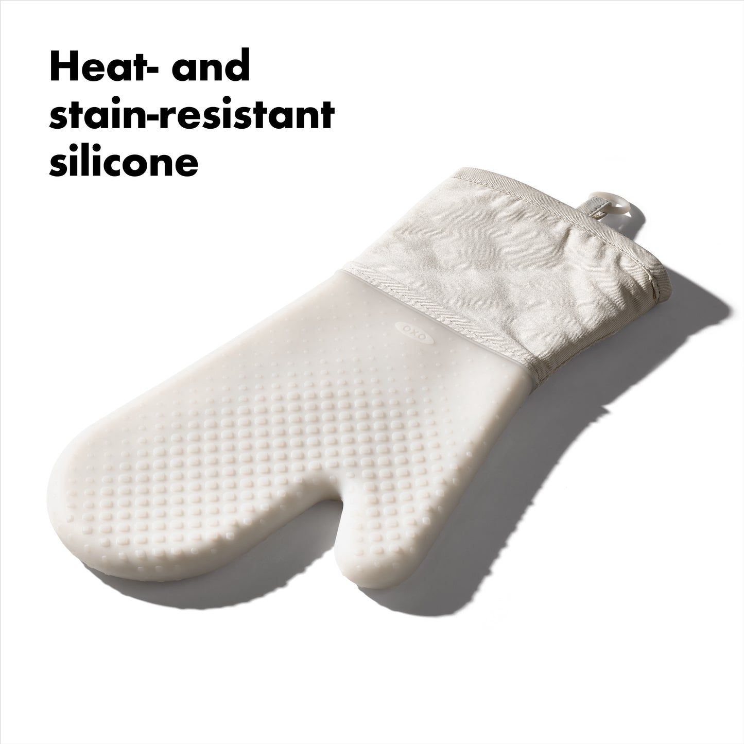 ถุงมือซิลิโคนกันร้อน สีขาว 1 ชิ้น l OXO GG Silicone Oven Mitt Oat