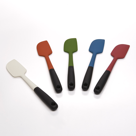 ไม้พายซิลิโคน ทนความร้อน ขนาดเล็ก สีชมพู l OXO GG Silicone Spatula Small Raspberry