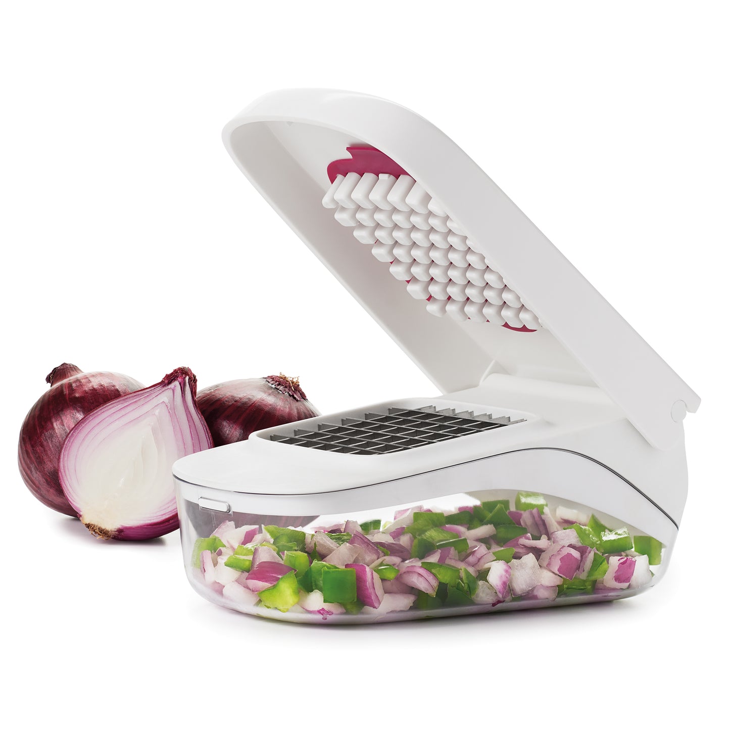 เครื่องหั่นสับผักแบบลูกเต๋า l OXO GG Vegetable Chopper with Easy Pour Opening