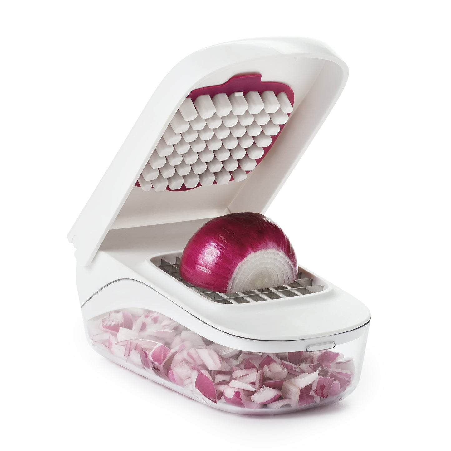 เครื่องหั่นสับผักแบบลูกเต๋า l OXO GG Vegetable Chopper with Easy Pour Opening