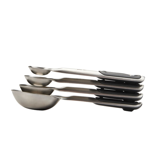 ช้อนตวงสแตนเลส สตีล 4 ชิ้น l OXO GG Stainless Steel Measuring Spoons with Magnetic