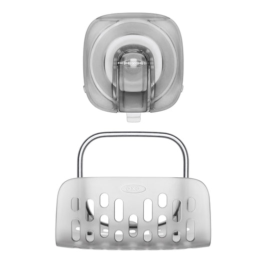 ที่วางฟองน้ำแขวนฝาผนัง ขนาดเล็ก l OXO GG Strong Hold Suction Sponge Holder