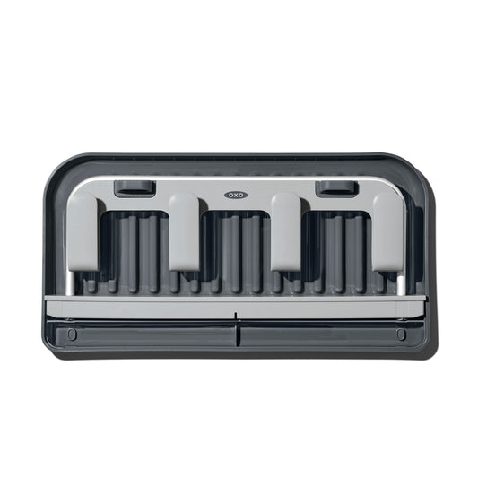 ที่ตากขวดน้ำพับได้ พร้อมถาดรองน้ำ l OXO GG Water Bottle Drying Rack