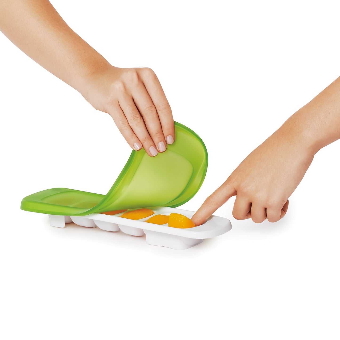 ถาดทำอาหารเด็กแช่แข็ง ฝาซิลิโคน | OXO Tot Baby Food Freezer Tray with Silicone Lid- 2 Pack