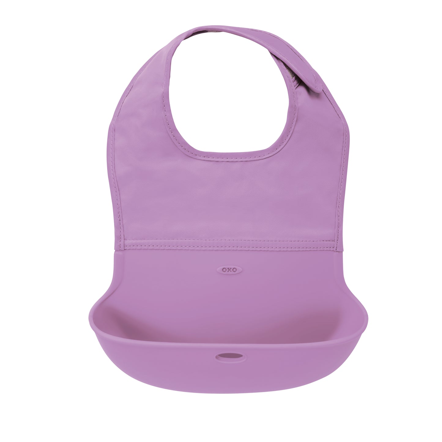 ผ้ากันเปื้อนเด็ก สีม่วงพาสเทล | OXO Tot Roll-Up Bib Lilac