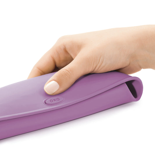 ผ้ากันเปื้อนเด็ก สีม่วงพาสเทล | OXO Tot Roll-Up Bib Lilac