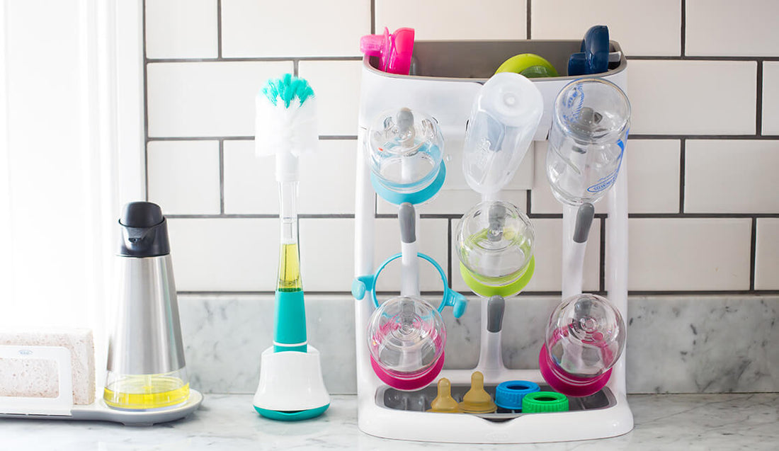 เบื้องหลังการออกแบบ: OXO Tot  Space Saving Drying Rack