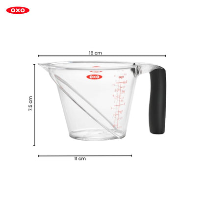 ถ้วยตวง มองปริมาณได้จากมุมบน ขนาด 250 มล. | OXO GG Angled Measuring Cup 250 ml.