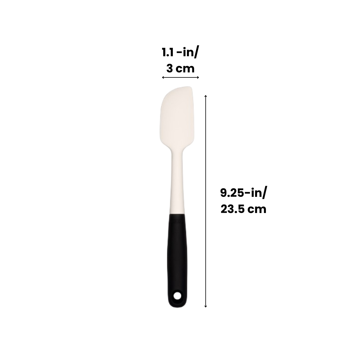 ไม้พายซิลิโคน  ทนความร้อน ขนาดเล็ก สีขาวl OXO GG Silicone Spatula Small White