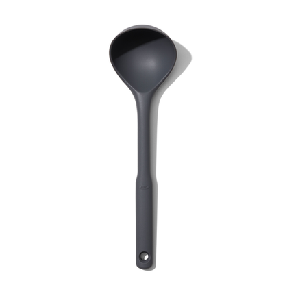 ช้อนซุป ซิลิโคน รุ่นเฟล็กซิเบิล ขนาดใหญ่ รุ่นใหม่ I OXO GG SILICONE EVERYDAY LADLE - PEPPERCORN