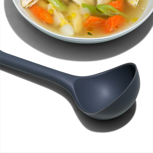 ตะหลิวและช้อนซุป ซิลิโคน เซ็ท 3 I OXO GG Silicone Everyday Cooking Set – Peppercorn