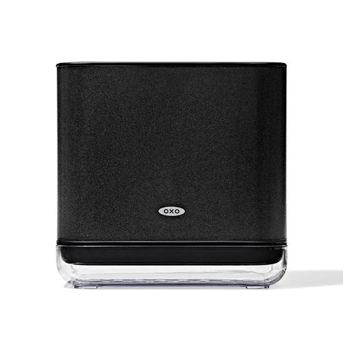 ภาชนะใส่ฟองน้ำและแปรงล้างจาน สีดำด้าน I OXO STAINLESS STEEL SINK CADDY - MATTE BLACK