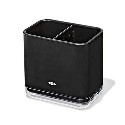 ภาชนะใส่ฟองน้ำและแปรงล้างจาน สีดำด้าน I OXO STAINLESS STEEL SINK CADDY - MATTE BLACK