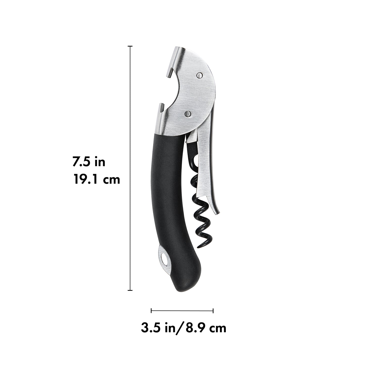 ที่เปิดไวน์ แบบพับได้ | OXO GG SteeL Double Lever Waiter's Corkscrew