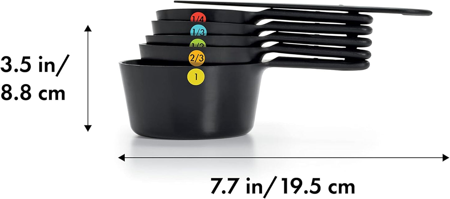 ช้อนตวง 6 ชิ้น แบบถ้วยตวง l OXO 6 Piece Plastic Measuring Cups