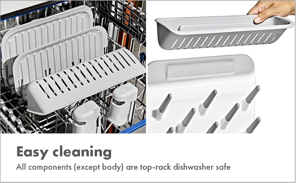ที่ตากขวดนม พร้อมถาดขยาย I OXO Tot Expandable Drying Rack