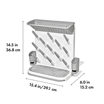 ที่ตากขวดนม พร้อมถาดขยาย I OXO Tot Expandable Drying Rack
