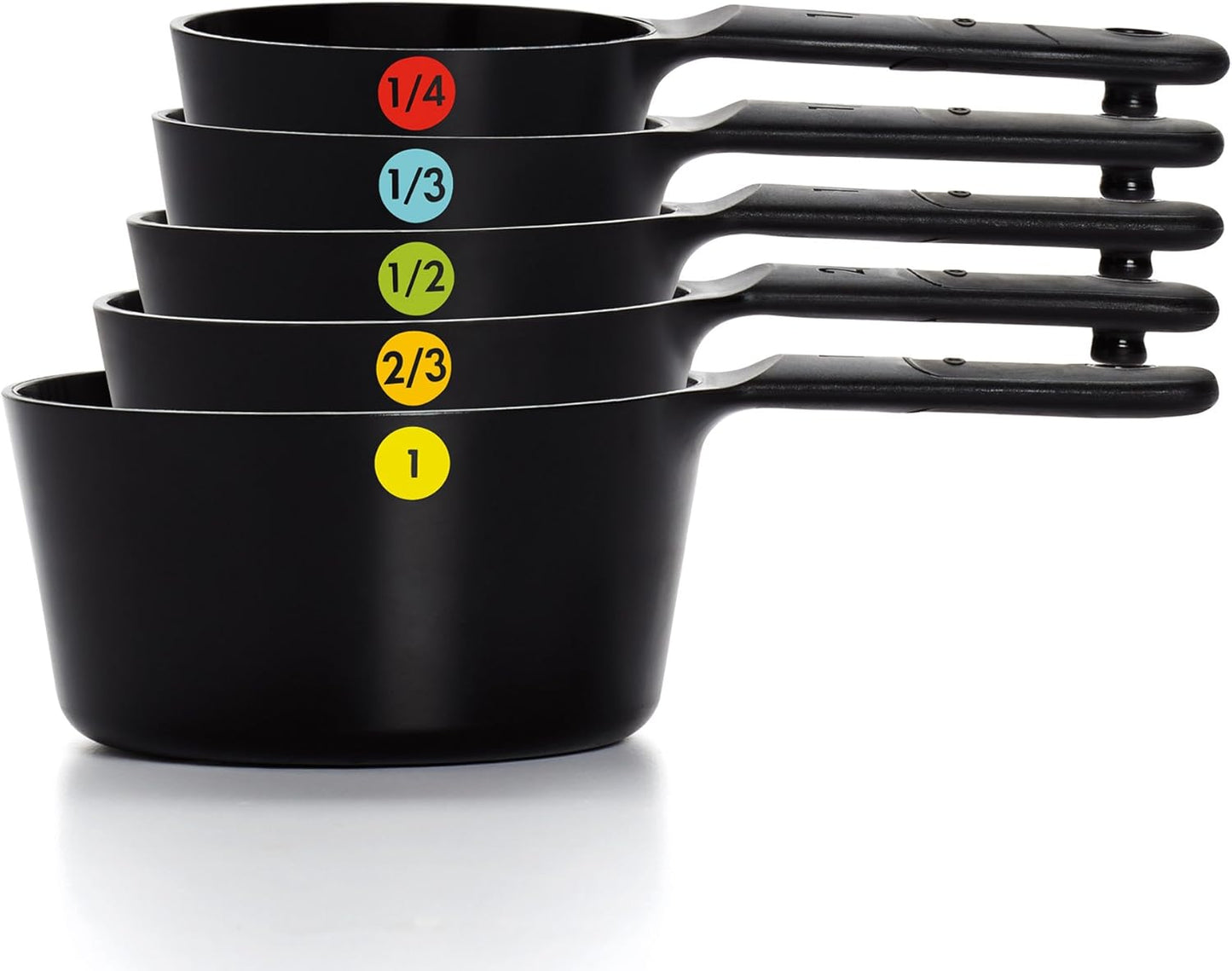 ช้อนตวง 6 ชิ้น แบบถ้วยตวง l OXO 6 Piece Plastic Measuring Cups