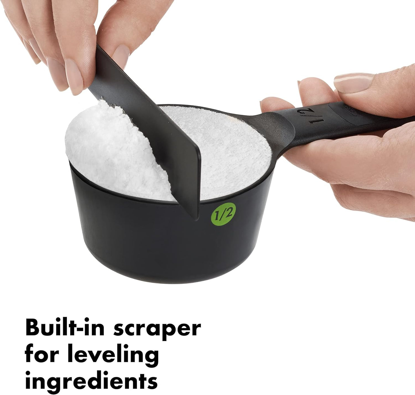 ช้อนตวง 6 ชิ้น แบบถ้วยตวง l OXO 6 Piece Plastic Measuring Cups