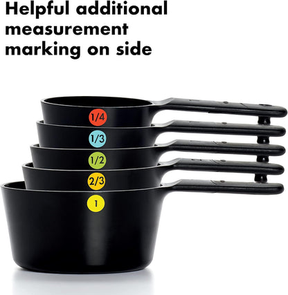 ช้อนตวง 6 ชิ้น แบบถ้วยตวง l OXO 6 Piece Plastic Measuring Cups
