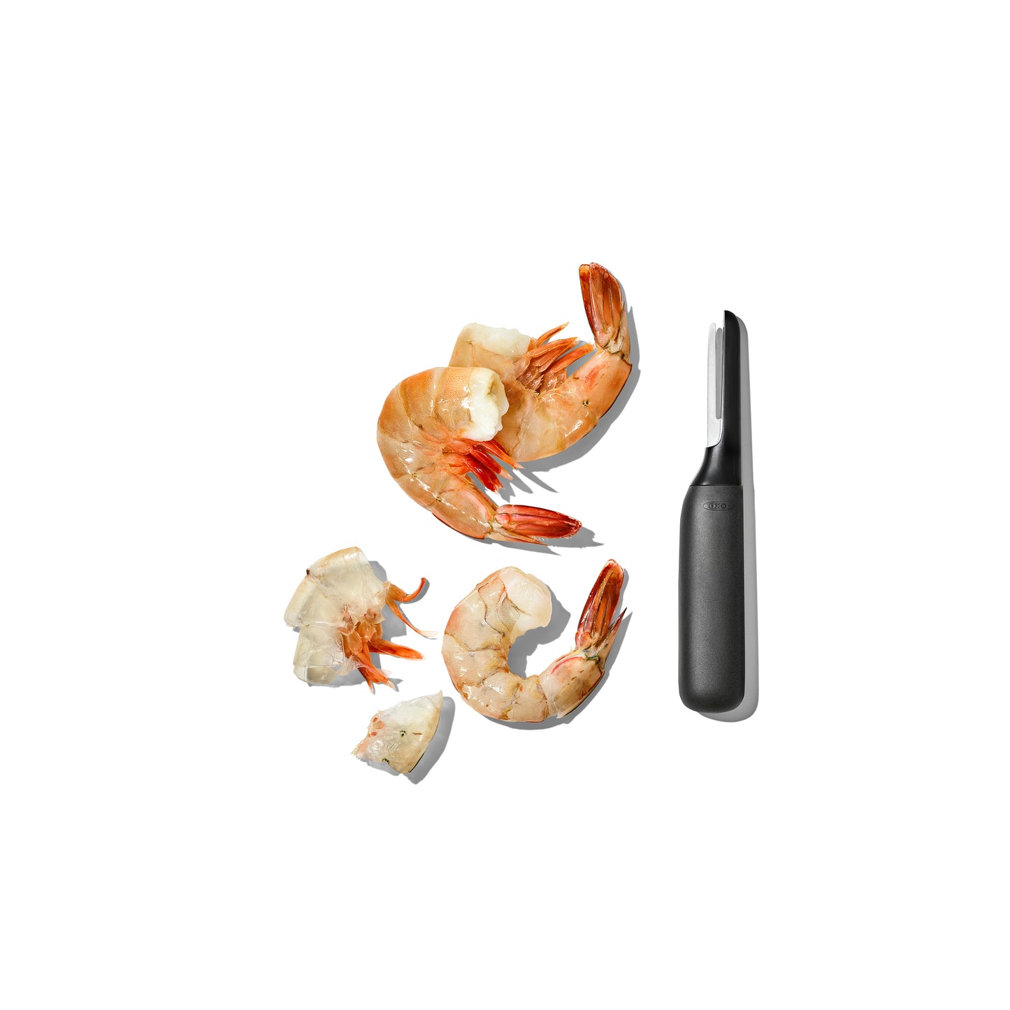 มีดผ่าหลังกุ้งและดึงเส้น I OXO SHRIMP DEVEINER AND CLEANER