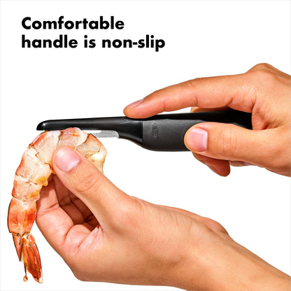 มีดผ่าหลังกุ้งและดึงเส้น I OXO SHRIMP DEVEINER AND CLEANER