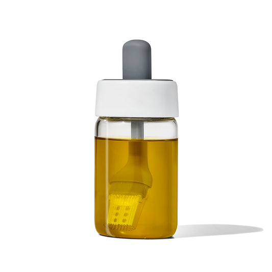 [NEW] OXO ขวดแก้วใส่น้ำมันพร้อมแปรง I OXO  Glass Oil Bottle and Brush