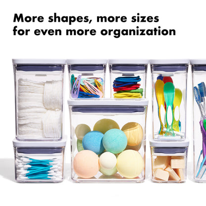 กล่องสูญญากาศใส่อาหาร  สี่เหลี่ยมผืนผ้า ขนาดใหญ่ 2.6 ลิตร/ 2 kg. l OXO GG POP CONTAINER RECTANGLE - MEDIUM (2.6 L)