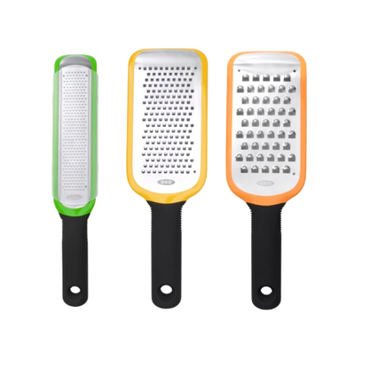 ชุดที่ขูด เซ็ท 3 ขนาด I OXO GG Etched Grater Set (Zester / Medium / Coarse)