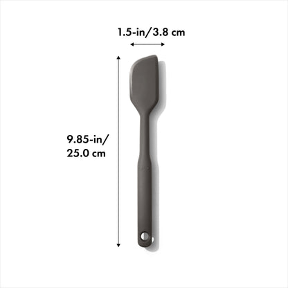 ไม้พายซิลิโคน  ทนความร้อน ขนาดเล็ก สีดำ l OXO GG SILICONE SMALL SPATULA - PEPPERCORN
