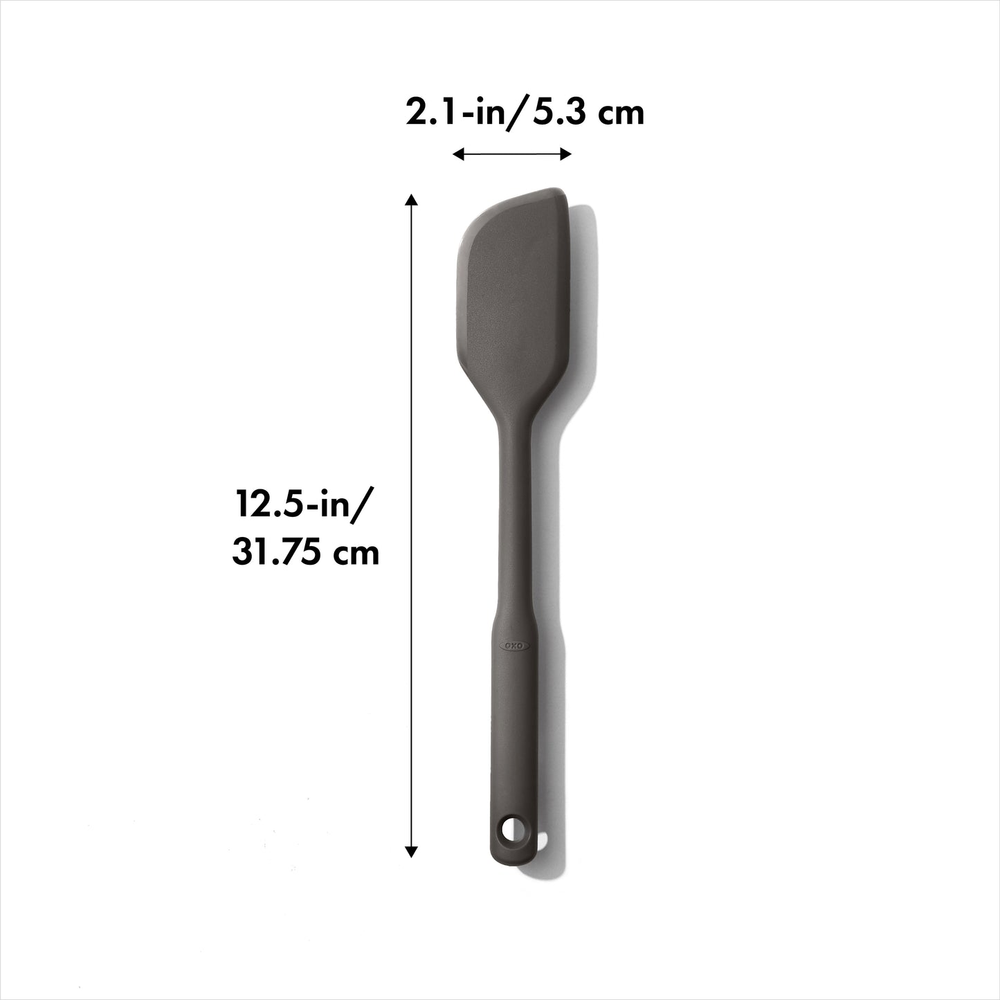 ไม้พายซิลิโคน  ทนความร้อน ขนาดใหญ่ สีดำ l OXO GG SILICONE EVERYDAY SPATULA - PEPPERCORN