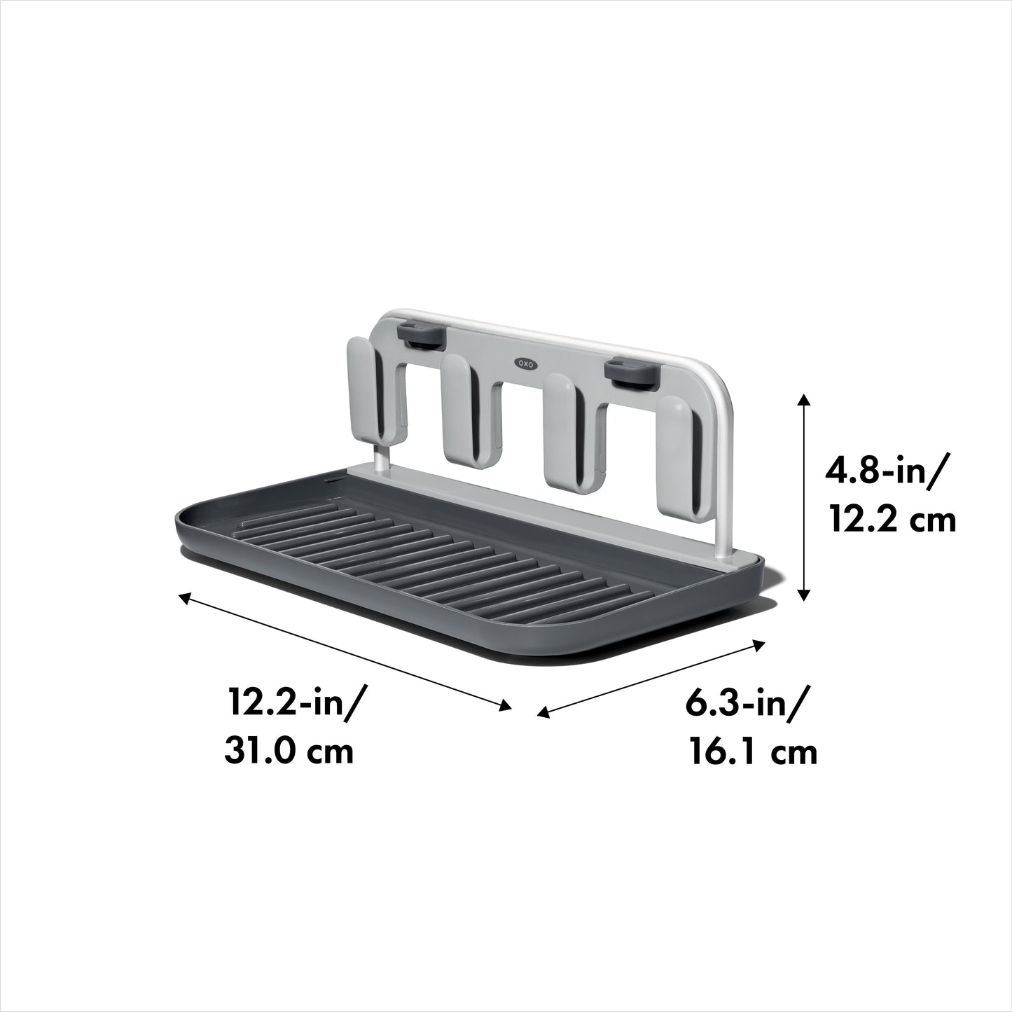ที่ตากขวดน้ำพับได้ พร้อมถาดรองน้ำ l OXO GG Water Bottle Drying Rack