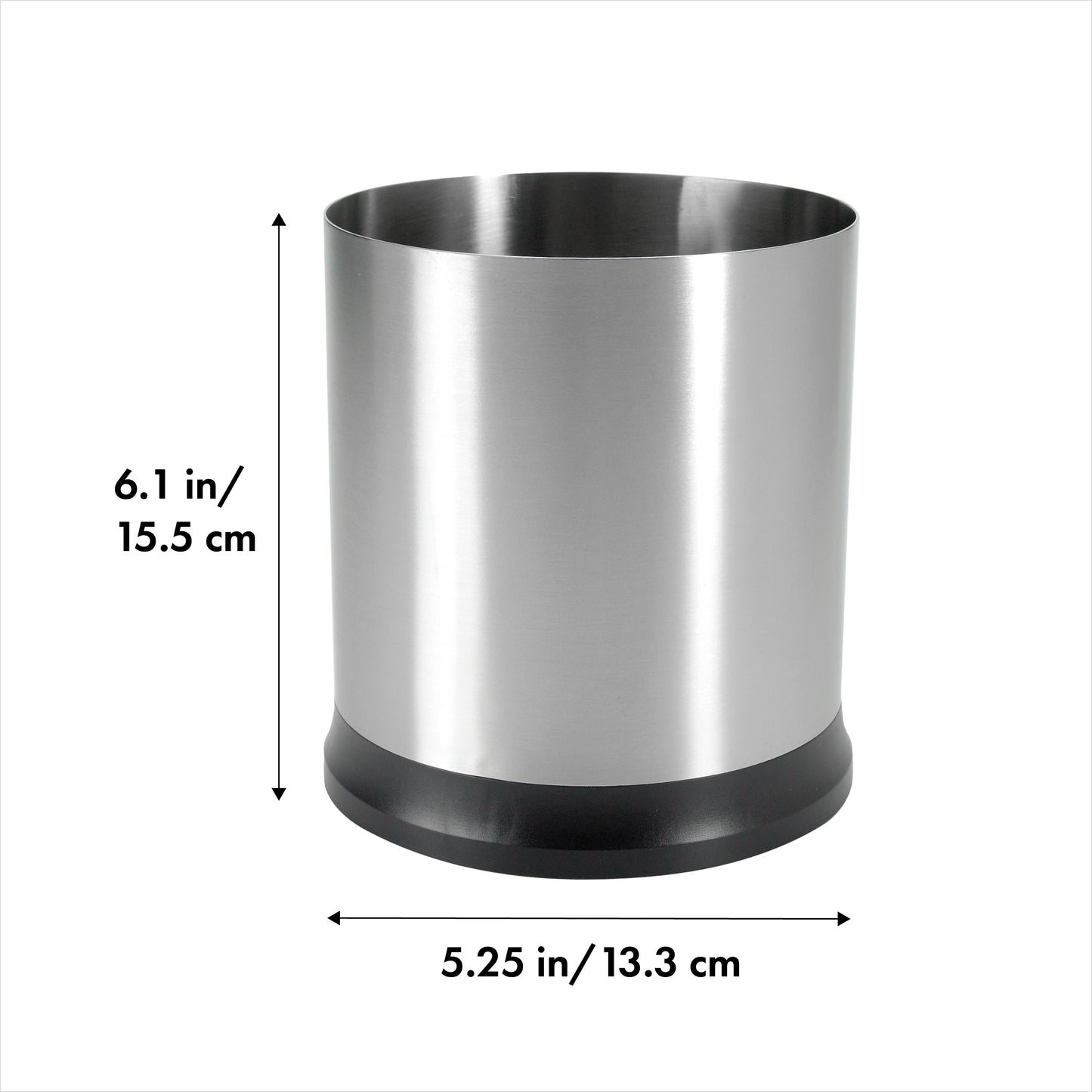 ภาชนะใส่และจัดเรียงตะหลิว สแตนเลส I OXO GG STAINLESS STEEL ROTATING UTENSIL HOLDER