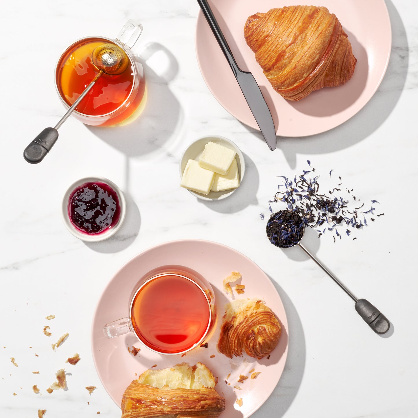 ช้อนกลมสำหรับต้มชา | OXO GG Twisting Tea Ball