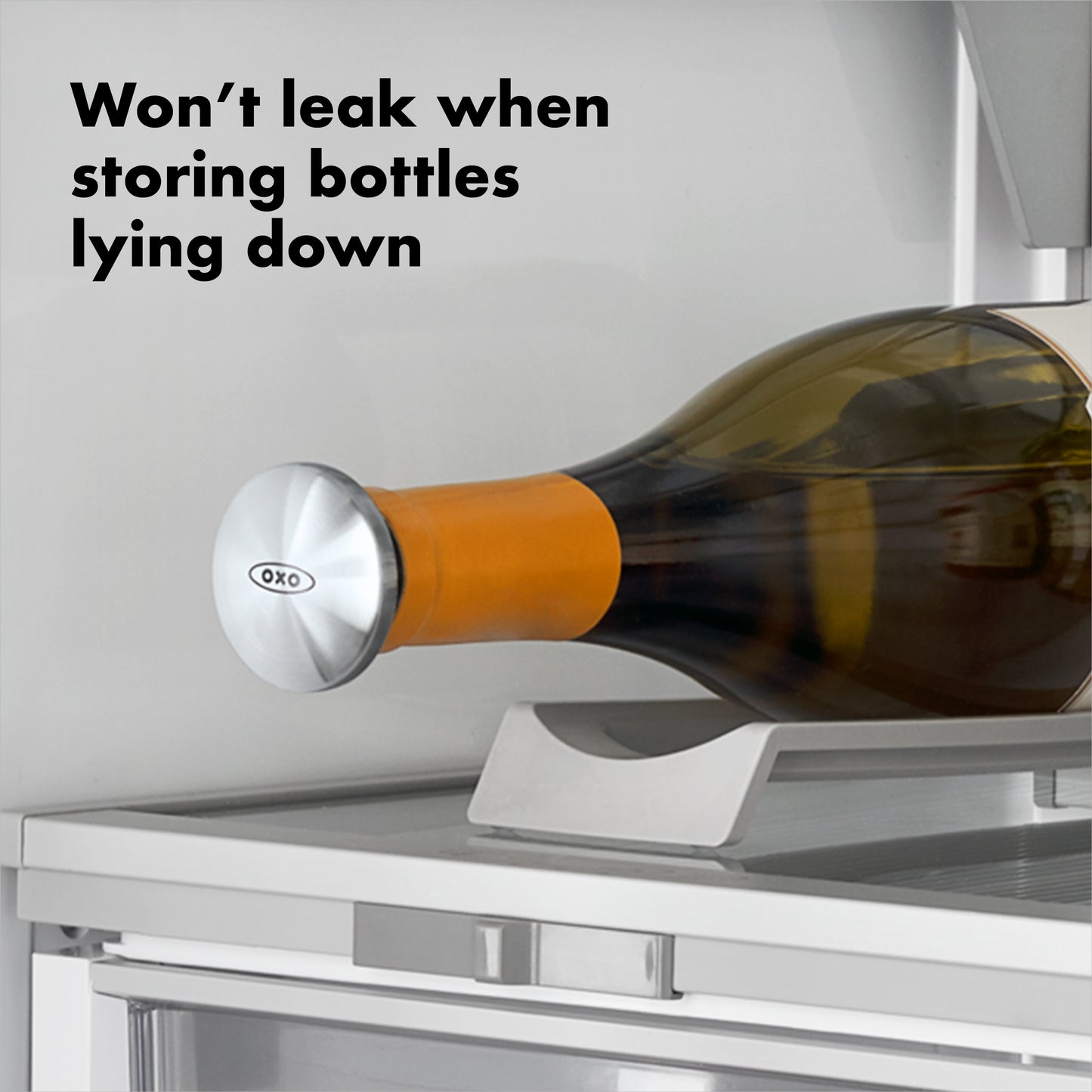 (Gift Set) ที่เปิดไวน์พับได้ และ จุดปิดและล็อคอากาศไวน์ แบบเซ็ท I OXO Steel Double Lever Waiter's Corkscrew & Spillproof Wine Stopper Set