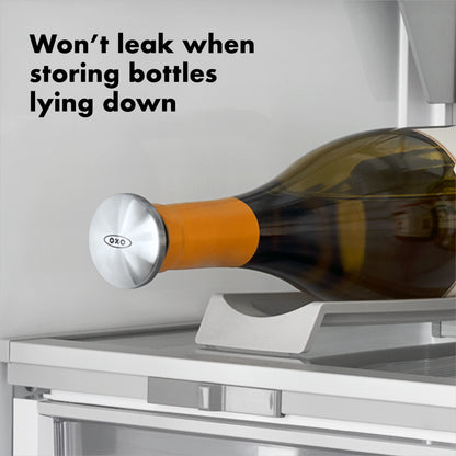 (Gift Set) ที่เปิดไวน์พับได้ และ จุดปิดและล็อคอากาศไวน์ แบบเซ็ท I OXO Steel Double Lever Waiter's Corkscrew & Spillproof Wine Stopper Set