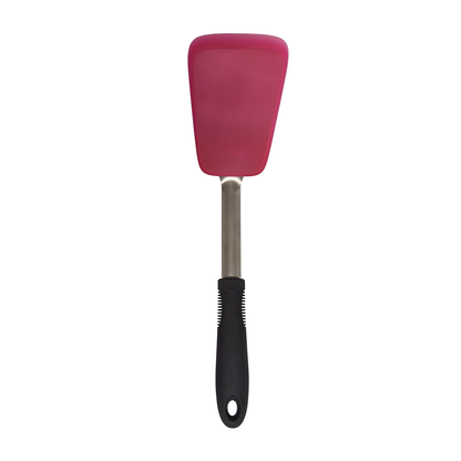 ตะหลิวซิลิโคน สีชมพู | OXO GG Silicone Flexible Turner Pink