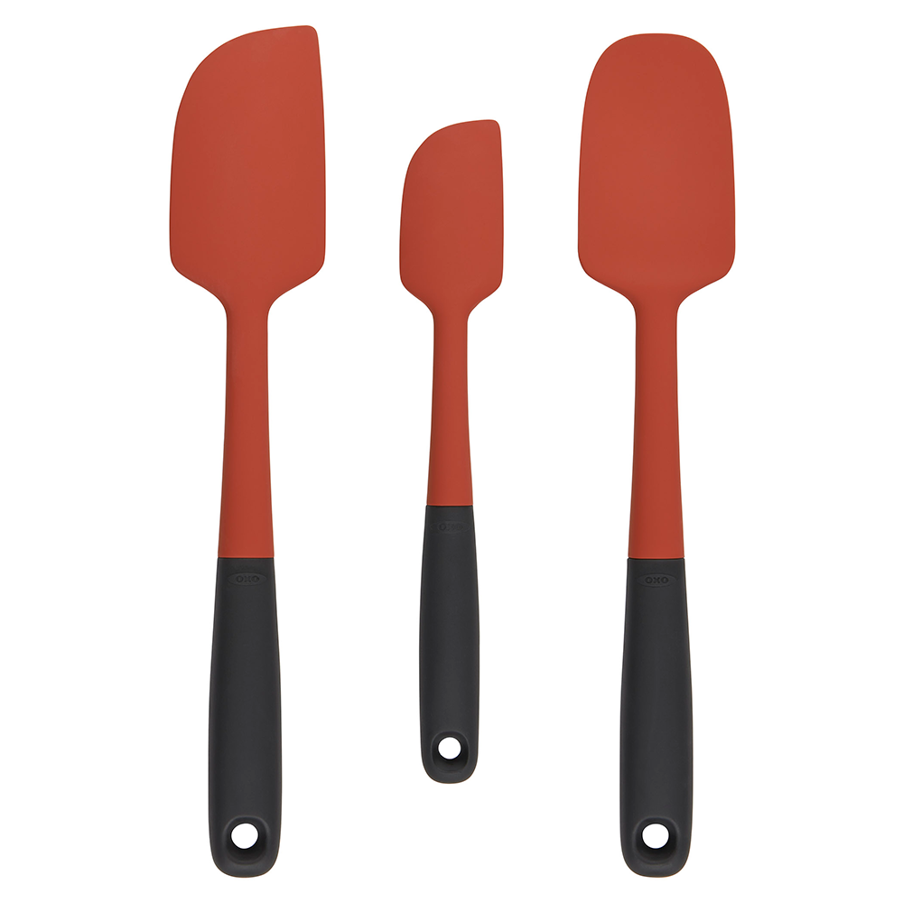 ไม้พายซิลิโคน  ทนความร้อน ขนาดใหญ่ สีขาว l OXO GG Silicone Spatula White