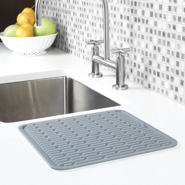 ที่ตากแก้วและจาน แบบสี่เหลี่ยมจตุรัส | OXO GG Silicone Drying Mat Square