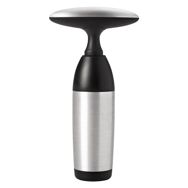 หัวปั๊มสูญญากาศ และจุกถนอมไวน์ | OXO GG SteeL Vacuum Wine Preserver And 2 Stoppers