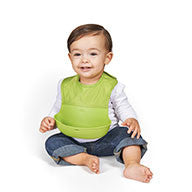 ผ้ากันเปื้อนเด็ก สีเขียว | OXO Tot Roll-Up Bib Green