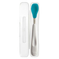 ช้อนป้อนอาหารเด็ก แบบพกพา สีฟ้า | OXO Tot On-the-Go Feeding Spoon - Aqua